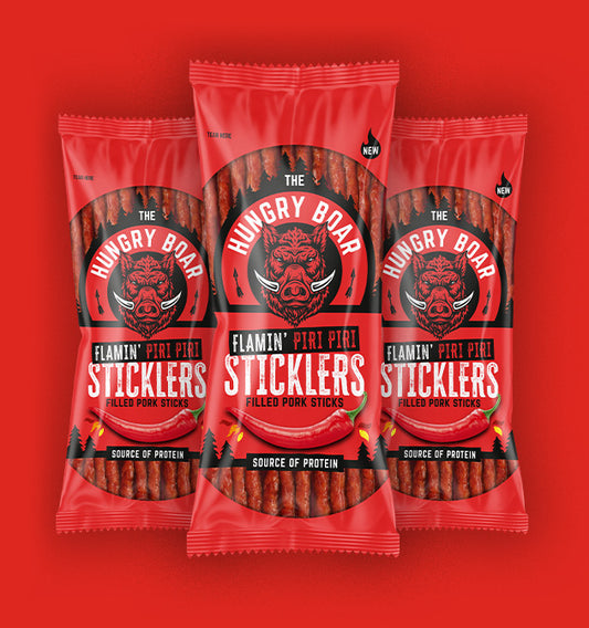 Flamin' Piri Piri Sticklers 10 x 50g